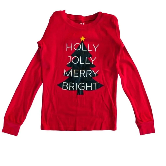 The Children's Place PJ Christmas Soft Girls Pajamas 2 Sets Cotton SZ 7 - Picture 2 of 15